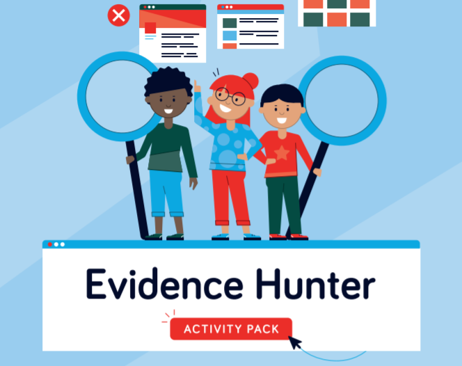 senseaboutsci's tweet photo. We've seen that young adults are being bombarded with information about vaccines. To help them critically assess claims, they can use our #EvidenceHunter activity pack to understand different claims and their validity and encourage them to #AskForEvidence https://t.co/8ATQvT75TY https://t.co/WbfVxJ09wT
