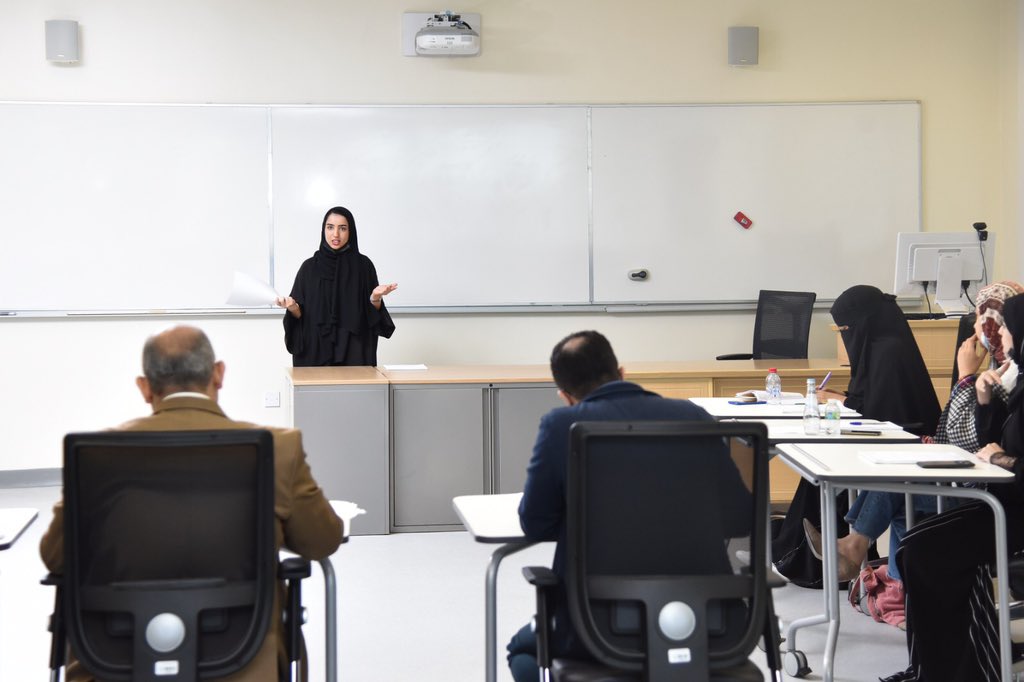 QatarDebate's tweet photo. On Saturday, we held the 2nd Qatar Universities Arabic Debate League, it was exciting to see all 24 teams from 9 universities take part in the #QUDL and debate in person again. 
 
#QatarDebate https://t.co/DrYsKyfnAv