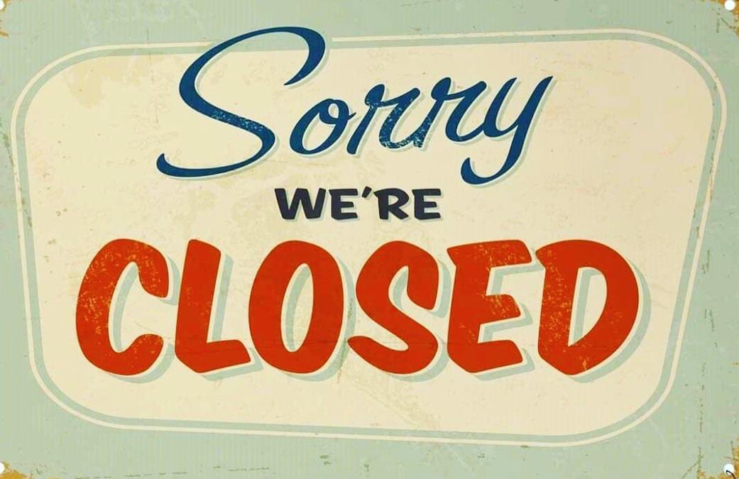 Just a heads up, we will be closed today to allow our hardworking staff a day to relax after a crazy opening week. Back at it tomorrow at 3pm!