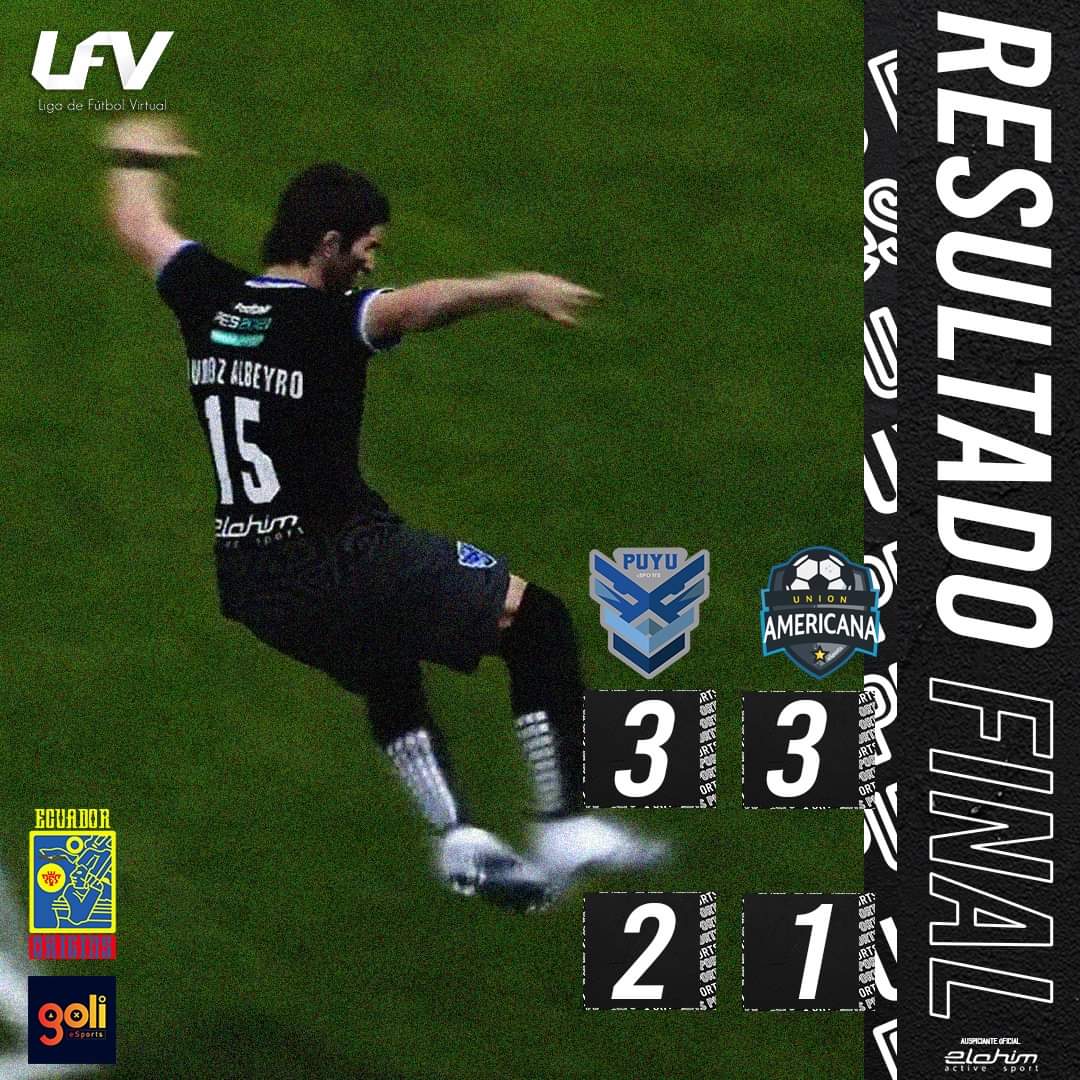 Puyu sigue sumando en la tabla de posiciónes de la liga de <a href="/GoliTV/">Goli.tv</a>

#vamosPuyu
#Elequipodelaciudad