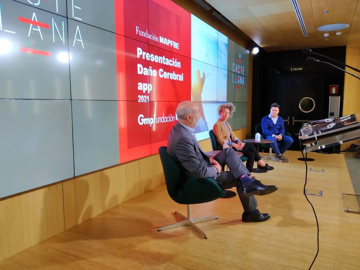 PlataformaDCA's tweet photo. La realidad del daño cerebral a debate en la jornada organizada por la @PlataformaDCA hoy en Castellana 81. https://t.co/D4lPdkNPYP