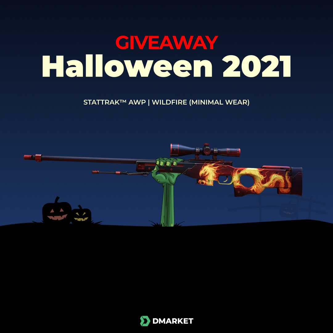 DMarket's tweet photo. 🕷🕷This is Halloween! 🕸 This is Halloween! Let's celebrate in the dead of night.
Screaming out HOORAY to our creepy Giveaway. 🕷🕸🕷 Hunt your skin! There's no way to hide 🕷 https://t.co/ndIrSQPL1k 🕸
🕷🕸
.
.
.
#dmarket #csgohalloween #awpwildfire  #dmarketgiveaway https://t.co/u1pFb8b5at
