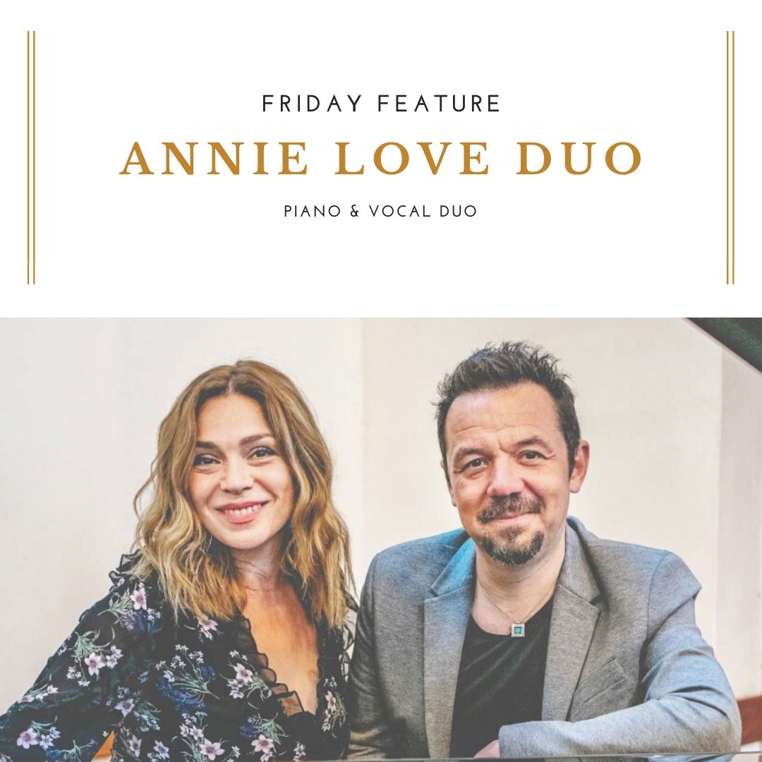 The Annie Love Duo is a sophisticated female vocal and piano duo creating rich and soulful sounds by artists such as Alicia Keys, Aretha Franklin, Stevie Wonder &amp; more.

dgmusic.co.uk/artists/annie-…