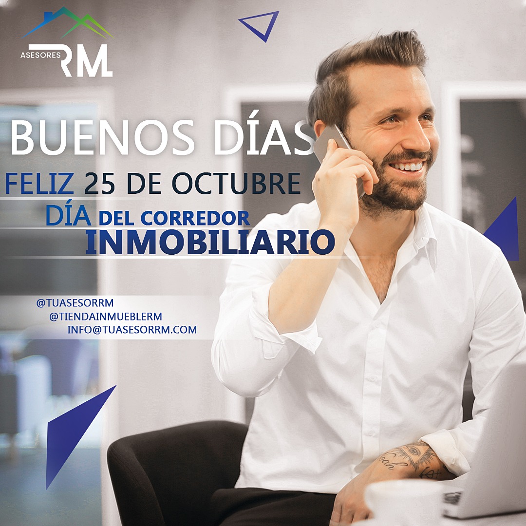 tuasesorrm's tweet photo. #BuenosDias hoy celebramos el #DiaDelCorredorInmobiliario con el orgullo de tener 8 años siendo líderes en el sector #Contáctanos a través del web site https://t.co/VYEUGB2Bd7 y elige entre más de 400 #propiedades #disponibles en #Venezuela Somos @tuasesorrm ¡De la mano contigo! https://t.co/ztINsJ63ej