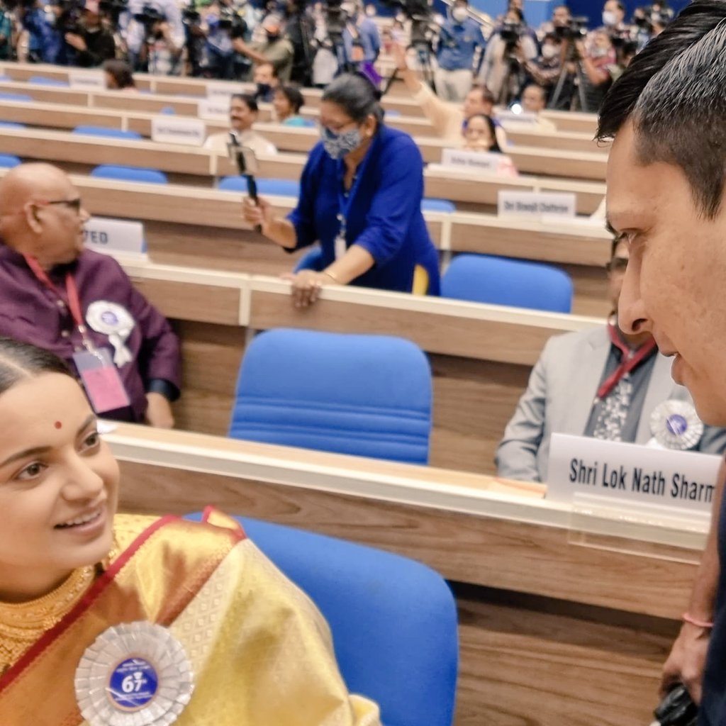 Congratulations to my fellow Himachali Kangana Ranaut for winning the Best Actress for Manikarna & Panga during the 67th National Film Awards
arunpandit.com 
#kanganaranaut #arunpandit #nationalfilmawards2019 #bestactress #himachalpradesh #Panga #himachal #manikarna