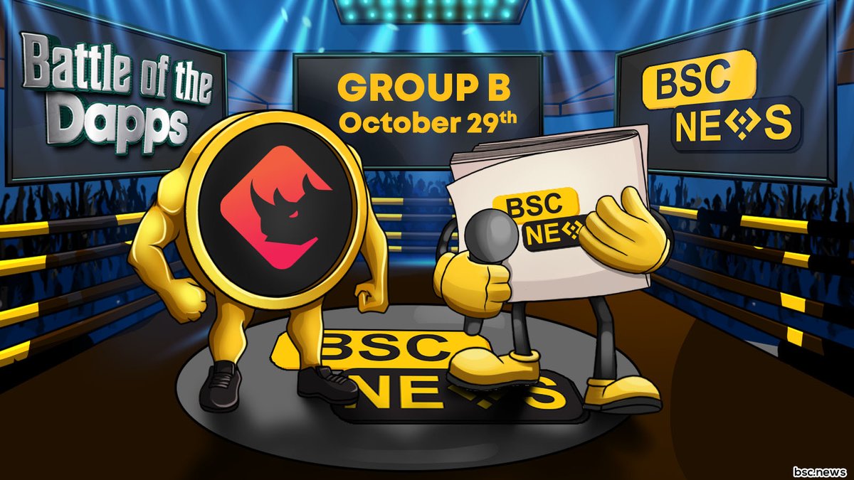 Create characters, collect rare equipment and challenge Dungeons. <a href="/binary_x/">Cici</a> is giving it their all to come out on top of <a href="/yooshi_official/">YooShi</a> and <a href="/HeroFiio/">HeroFi</a> in Group B.

📆 Friday, October 29th,, 6PM UTC 
🌎 BSC News Twitter Spaces

⭐️ Group B $1000 Giveaway: giveaway.bsc.news/BotD-groupB-Gi…