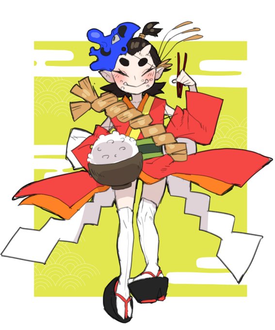 #スペースバトルワンドロ
#新潟米の日 