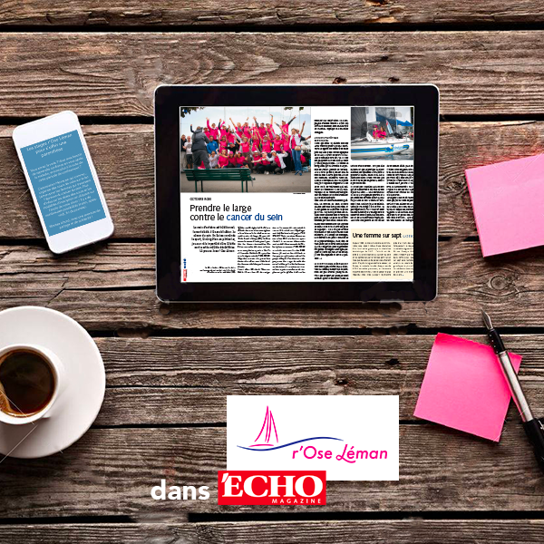 RoseTransat's tweet photo. r'Ose Léman à l'honneur, dans le numéro 41 de l'Echo Magazine 📰

🌸 « Prendre le large contre le cancer du sein »
➡️ À lire en ligne : https://t.co/Tm5R8vwNQg

#rOseTransat #rOseLéman #TenirLeCapAprèsUnCancerDuSein
#OctobreRose #OctobreRose2021 https://t.co/caLMht1RTj