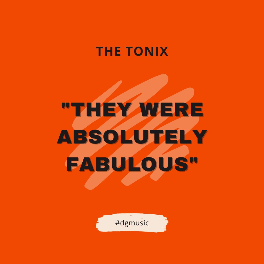 "They were absolutely fabulous and everyone (both young &amp; old) at he party said they were the best live band they had seen at any party they had been to. I also know that staff members at the venue said likewise."
Mark
The Tonix

dgmusic.co.uk/artists/the-to…