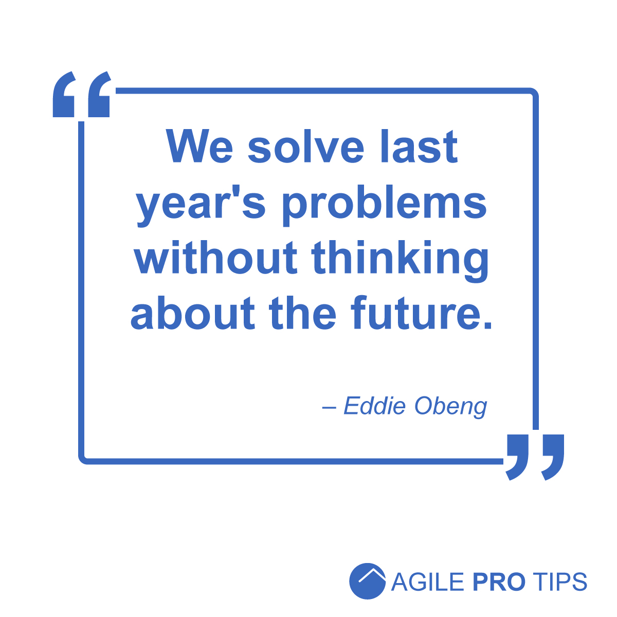 joeburroughs's tweet photo. Are you still working on things from last year? Do you feel like you can never "get ahead?" 

If you would like to understand how to solve this problem for your organization visit: https://t.co/HUmIV3zQdS

Cheers,
Joe

 #agile #leadership #success #team #problems #future #project https://t.co/1S5YXwzZ8c