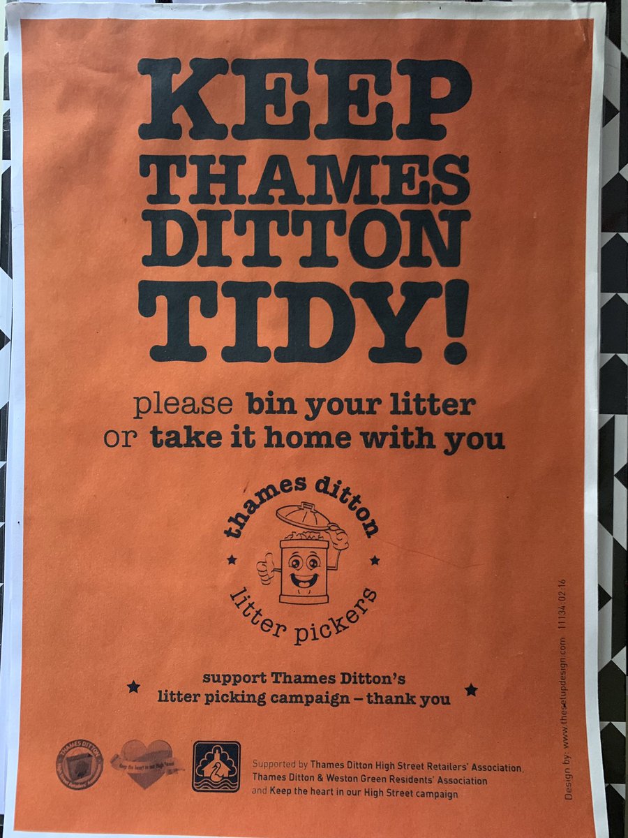 Thames Ditton Litter Pickers tweet media