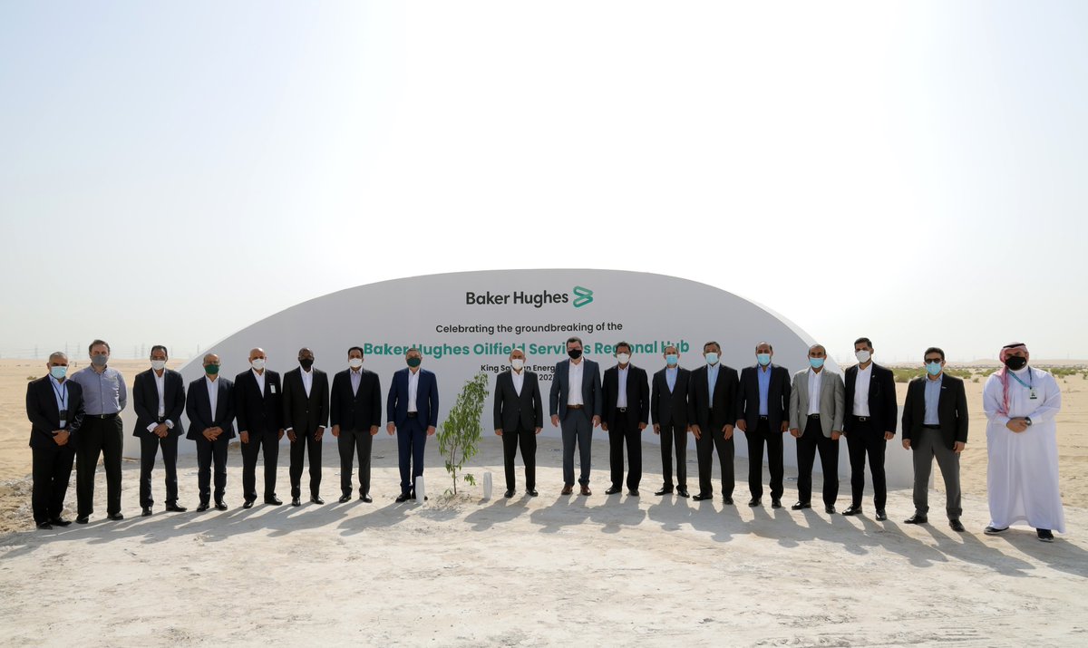 We're proud to celebrate the commencement of construction of our Oilfield Services (OFS) regional hub located at King Salman Energy Park (SPARK). The regional hub will support our OFS operations and customers across the Middle East. Learn more here: bit.ly/313AzqJ