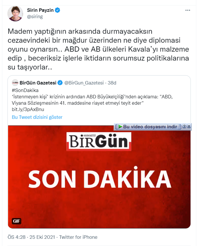 EremSenturk's tweet photo. Bütün emperyalist işbirlikçiler ABD uçağının kanadından düşmeye mahkumdur. 
Kalpten söylüyorum 85 milyonun bir kişisinin bile bu kadar düşmesini istemem. Bu düşüklük beni kahrediyor. https://t.co/ELJW3UP3ec