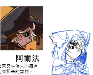 關於ACEㄉ,洪流的設定在大學專題有用過所以又被拿出來用,有個跟ACE是同類人(死了又活又跟動物有關的)的阿鬼角色
只是大概沒有會使用到的機會我只是想放一下有他的存在(幹!! 