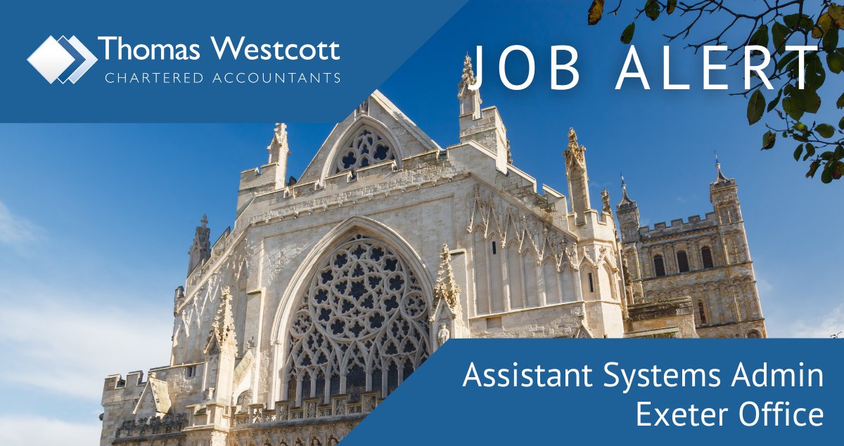 westcottsUK's tweet image. We’re looking for an #AssistantSystems Administrator
to join our IT team in Exeter.

The role will range from hardware repairs, maintenance calls and upgrades to servers, laptops and workstations. 

Learn more and apply here 👉bit.ly/3bbAumx
#ITJobs #DevonJobs #Exeter