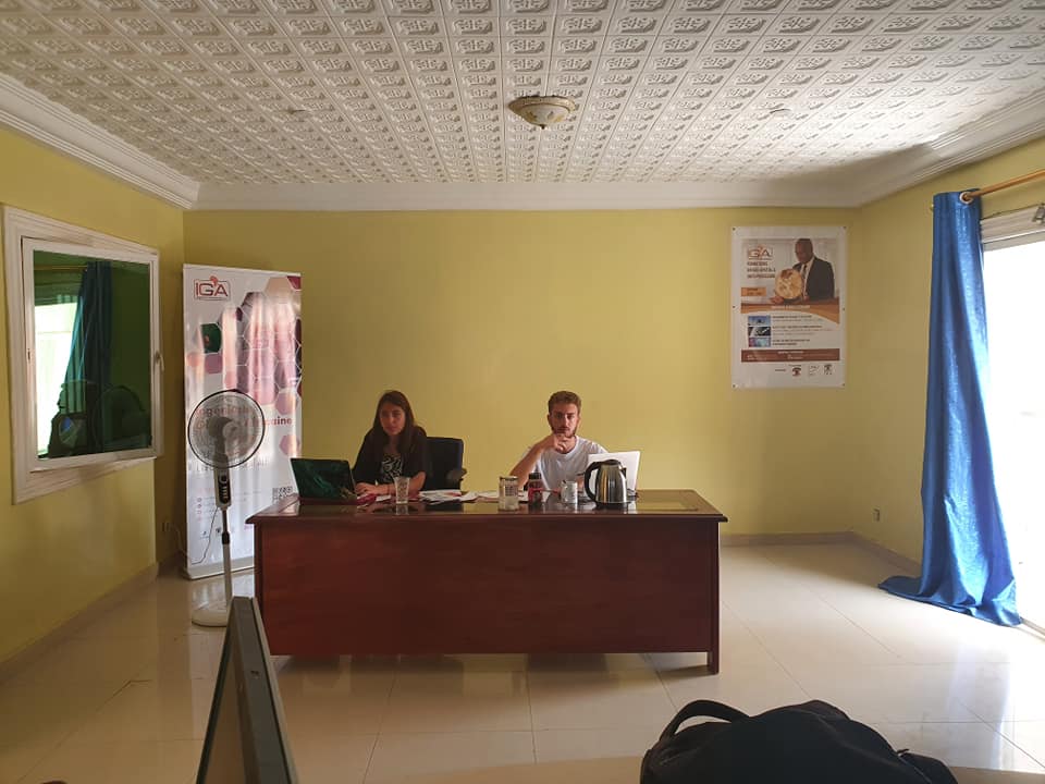 GlobaleSarl's tweet photo. #IGA Team du Groupe #TELOPHASE a reçu aujourd'hui 2 étudiants Lisa & Bastien de l'université #Paris_Saclay" (https://t.co/UVGPN1yu2m) sur instruction du Professeur Agrégé Mamoudou NIANE https://t.co/RsyNnSB21b. Un moment d'échange et de partage. #NATANGO, #JMNWEB, #KEBETU https://t.co/7ZEWRmaf07