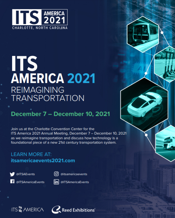 lsheltongross's tweet photo. Save the Date for December 8th: State DOT Roundtable, "Safer and More Equitable Mobility" Keynote Session, and the Exhibitor Welcome Reception. #THISisITS #ITSAEvents
https://t.co/4gwjcV36Ne https://t.co/9VOIRiVQwI