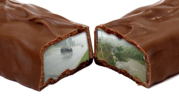 parents please check your kids halloween candy this week. last year a child found a failing streambank and compromised infrastructure inside a snickers bar.