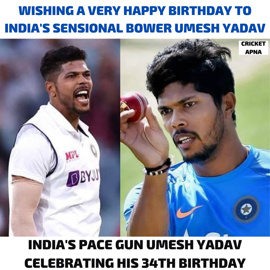 Happy Birthday umesh yadav          