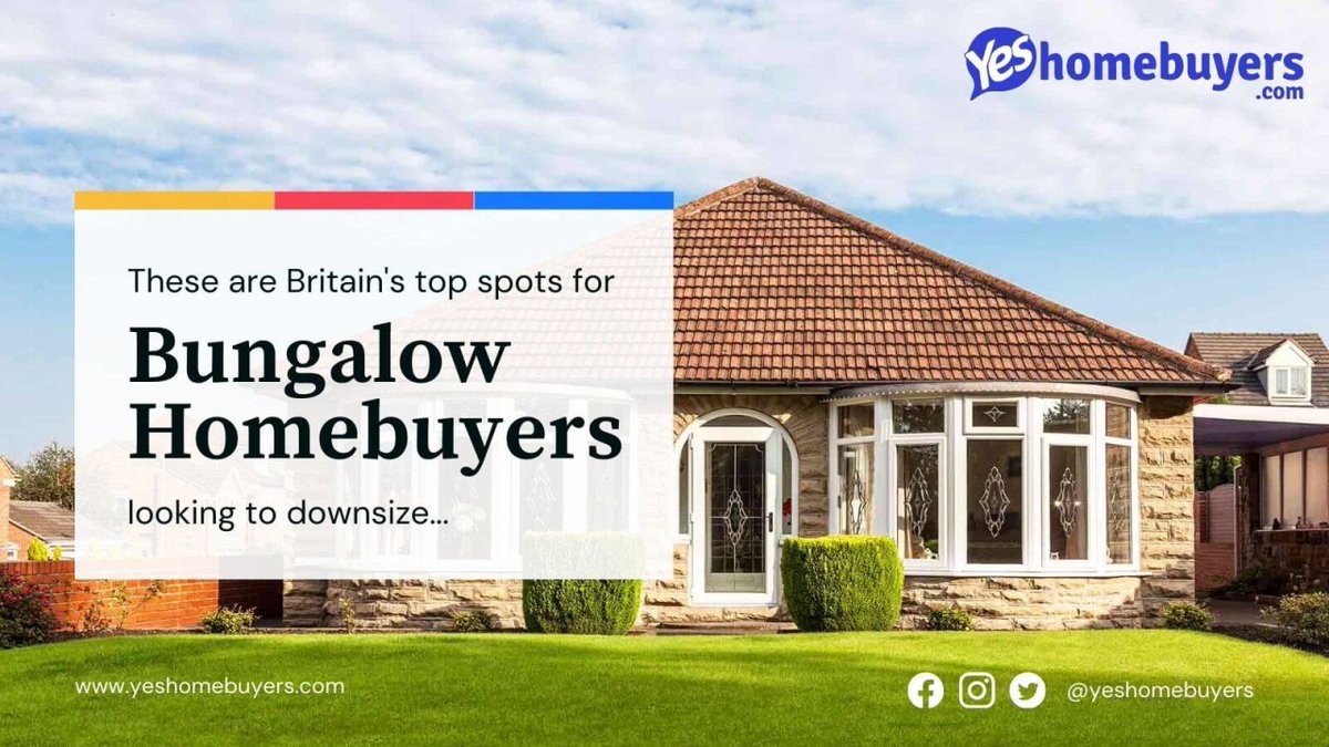 Are the Home Counties too posh for bungalows 🏡? Home sales figures look that way, with Herts, Bucks and Berks all well below the national average and Greater London availability even lower. 🤷‍♂️ #poshproperty #bungalows yeshomebuyers.com/news/bungalow-…