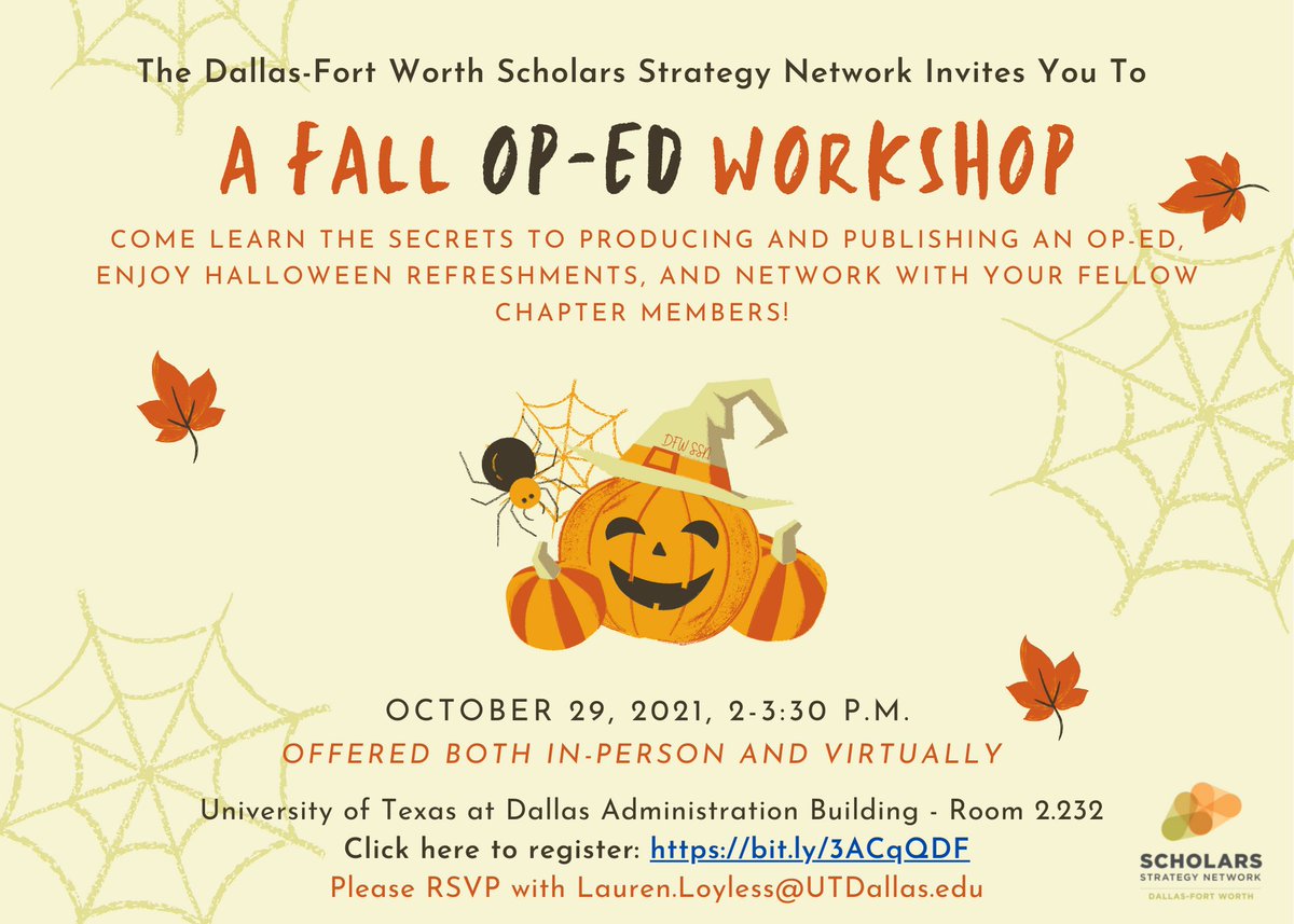 Scholars Strategy Network DFW tweet media