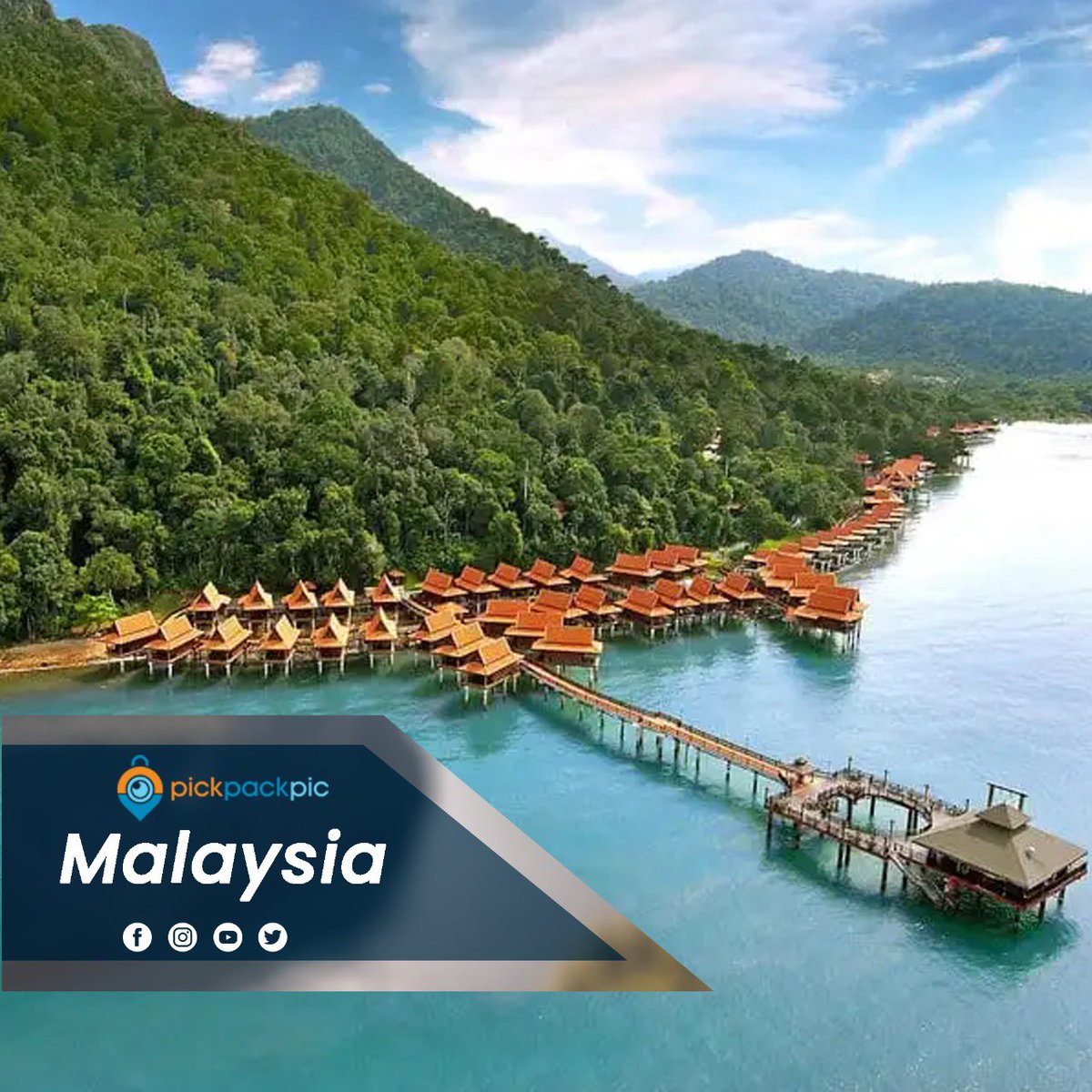 PickPackPic's tweet photo. Malaysia announces the reception of tourists from 11-15-2021
 The beginning will be like Thailand
 Where entry is only for tourists who are grafted to the island of Langkawi and without a stone, https://t.co/h9XzmkhCXM