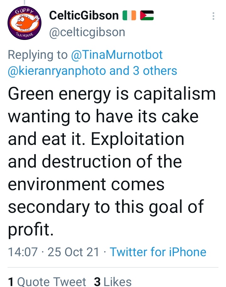 Knightsatire's tweet photo. @angiebeeb What I'm saying is there are many 'agendas' at play here in #EU & worldwide, the Bundaberg Group would be proud; If you think of it we're being taxed, then taxed again on stuff bc of #ClimateStupid.
Capitalism won't save anything, definitely not the planet! https://t.co/31ifIK9ldI