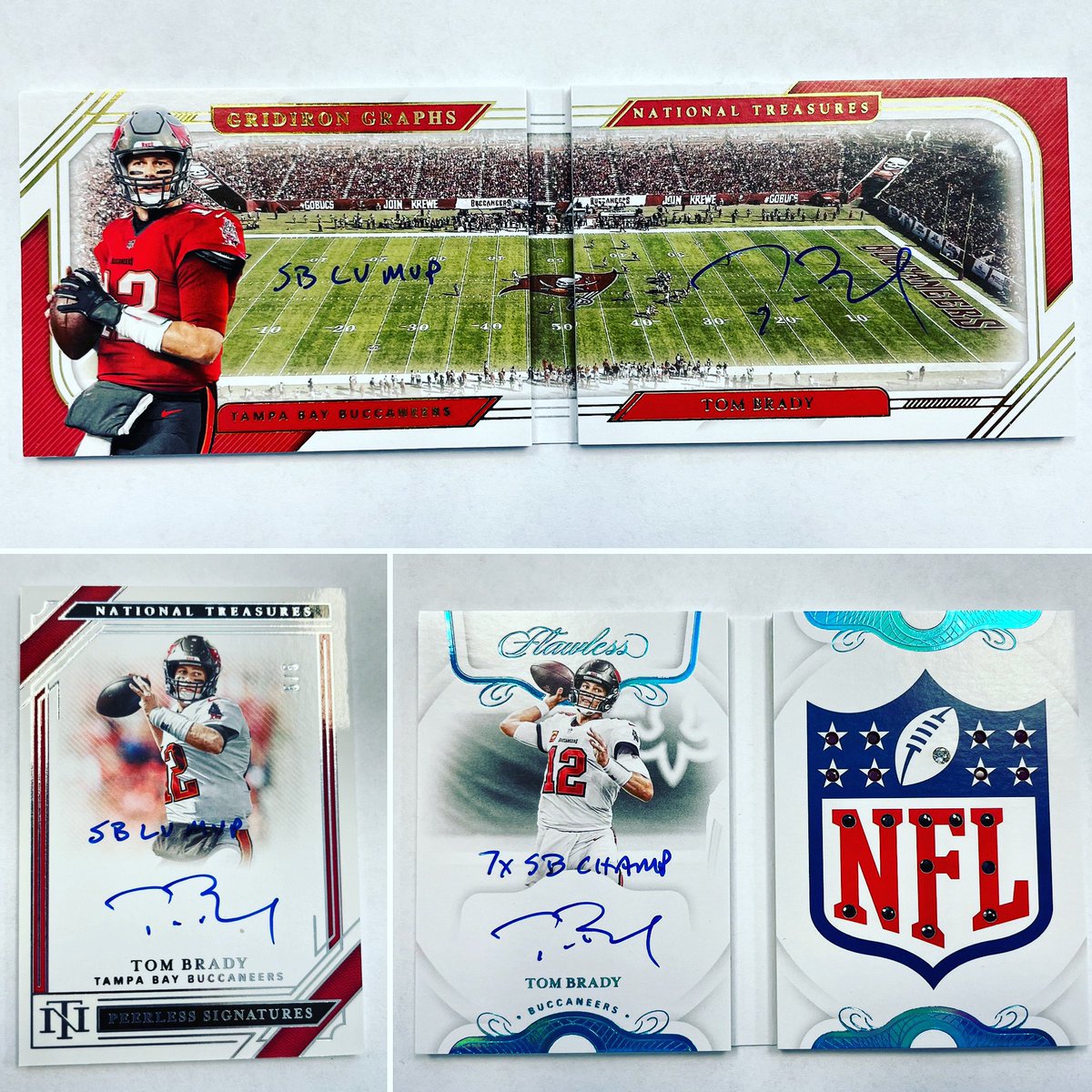 PaniniAmerica's tweet photo. .@TomBrady appreciation post because, you know, it’s TOM BRADY!!! Congrats on entering the exclusive 600 Club.

#WhoDoYouCollect | #GoBucs https://t.co/G3QdqkUo26