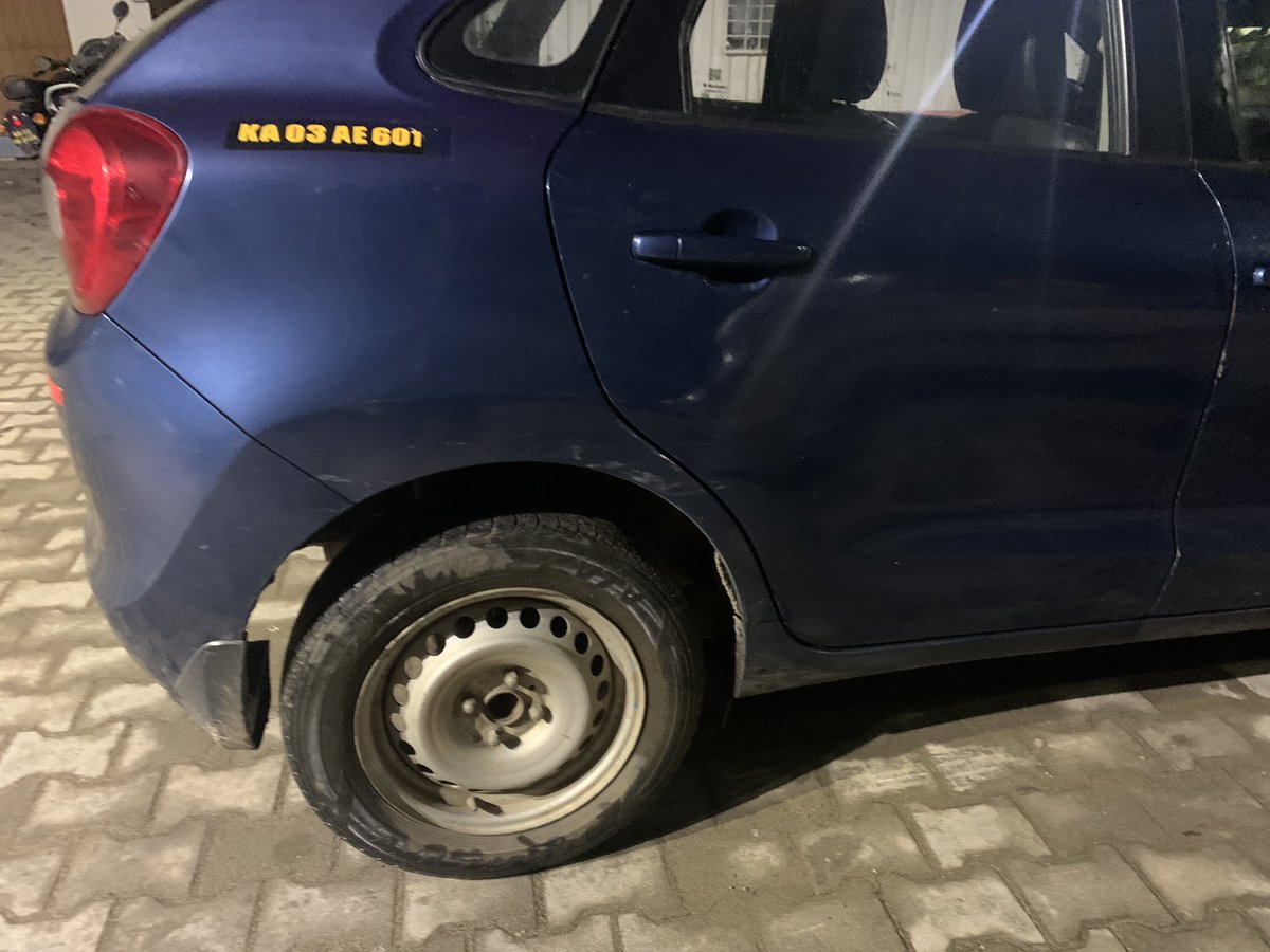 Sambhav050's tweet photo. @DrivezyIN @Drivezy_CEO lately the worse self drive car rental i came across. Have a look at the car we got from them. Upon complaining, NO RESPONSE!! It was a nightmare to drive this car for 8 days.Almost met with an accident due to the poor condition of the car! #boycott #shame https://t.co/QSCEyD8y37