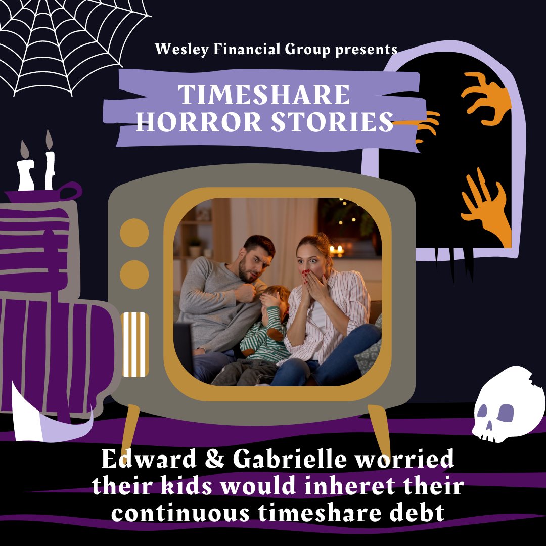 Halloween is supposed to be the scariest time of the year, but for some #timeshare owners, everyday is scary with never-ending maintenance fees and unusable properties. Read a first hand account of one of the scariest parts of timeshare ownership: wesleyfinancialgroup.com/edward-gabriel…