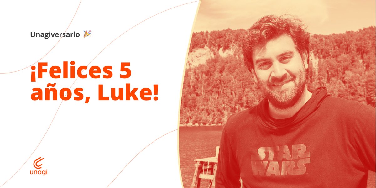 unagisoftware's tweet photo. Si hablamos de lealtad, hablamos de Luke. Es de los primeros que se subió al barco Unagi y desde ese momento nos acompaña con su gran inteligencia y enorme corazón🧡. ¡Feliz Unagiversario!

#Unagiversario #SoftwareBoutique https://t.co/k4raGEOWTm