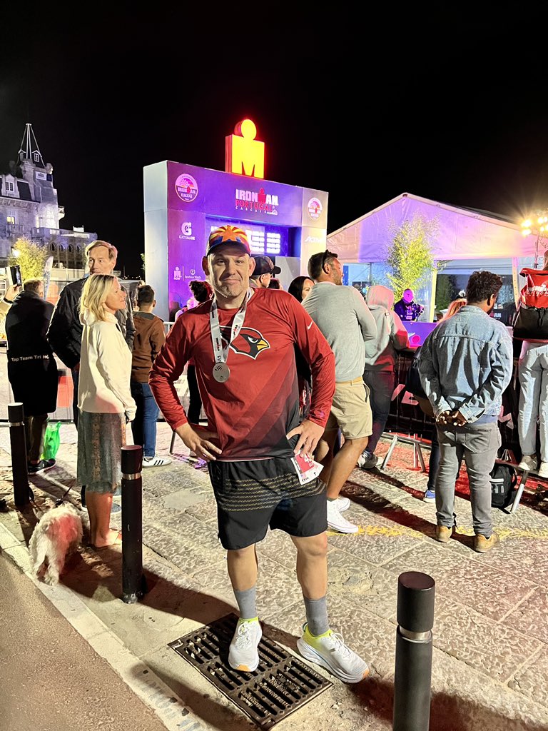 mizzarks's tweet image. Ironman Portugal Representing the Redbirds! Can I get a RT?
#RedSea @AZCardinals  @AZSports @kentsomers @mikejurecki @Kyle_Odegard @Gambo987