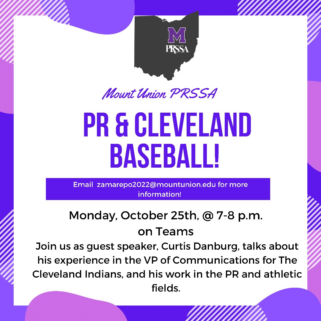 PRSSA Mount Union Chapter tweet media