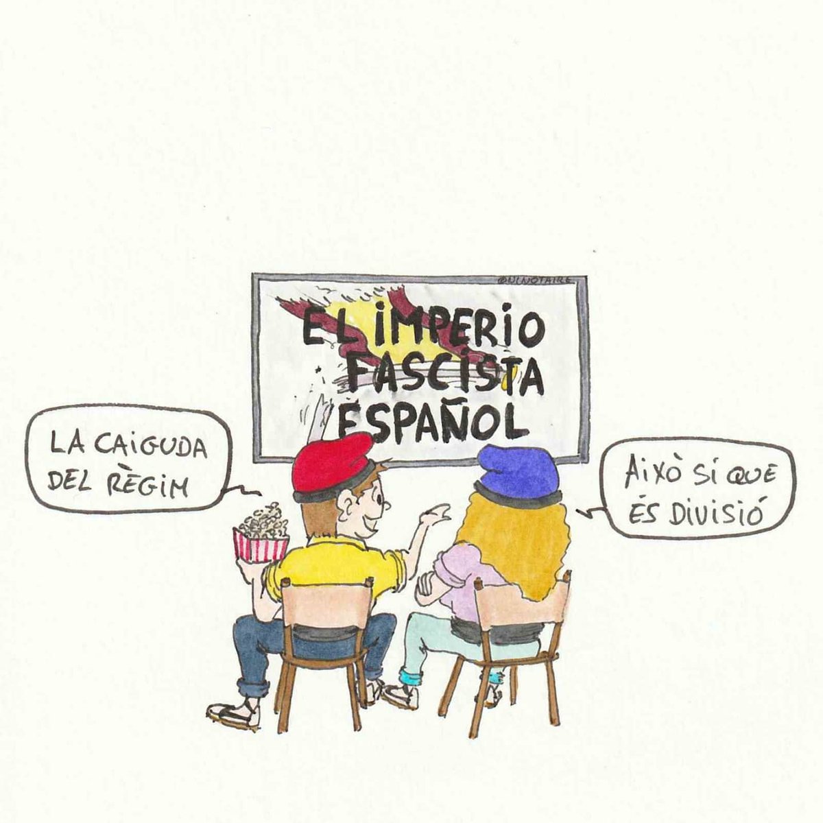Albert_SFR's tweet photo. Fa anys que ho dic: viurem la fragmentació d'Espanya sencera. La fi del règim arriba propiciada per Europa. Ens diuen que els catalans vivim dividits, però a les espanyes sí que viuen dividits.#NINOTAIRE #fragmentació #espanya #KPUT #spain #spainisafasciststate #regimen https://t.co/WeCfARHcEn