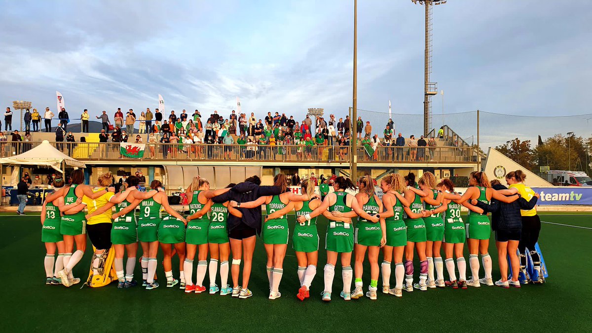 lenajtice's tweet photo. Made it to the World Cup 2022 and the Leaning Tower of Pisa. Both in the dying moments. @IreWomenHockey https://t.co/fkRuAoyXMW
