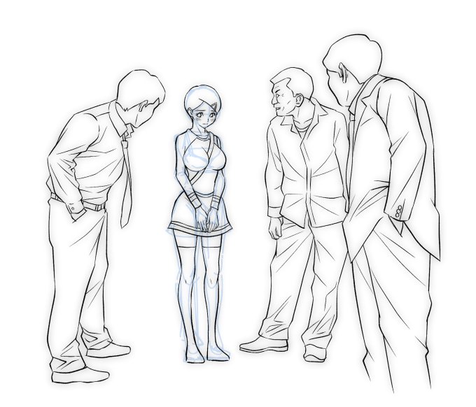 ノーパン娘 ピンチ!! 