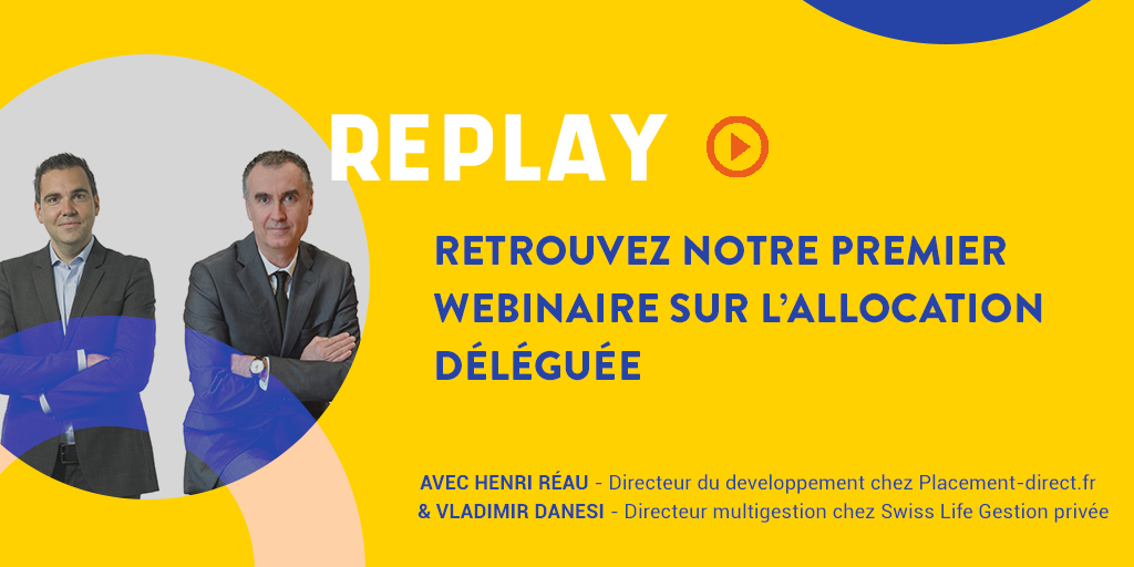 [Webinaire] 🚀 😃
Comment investir alors que les marchés financiers sont au plus haut ? Quel mode de gestion privilégier au sein de son contrat ?
Dans ce premier webinaire <a href="/Henri_Reau/">Henri Réau</a> et Vladimir Danesi répondent à de nombreuses questions 😉
👉 bit.ly/3aWgmEI