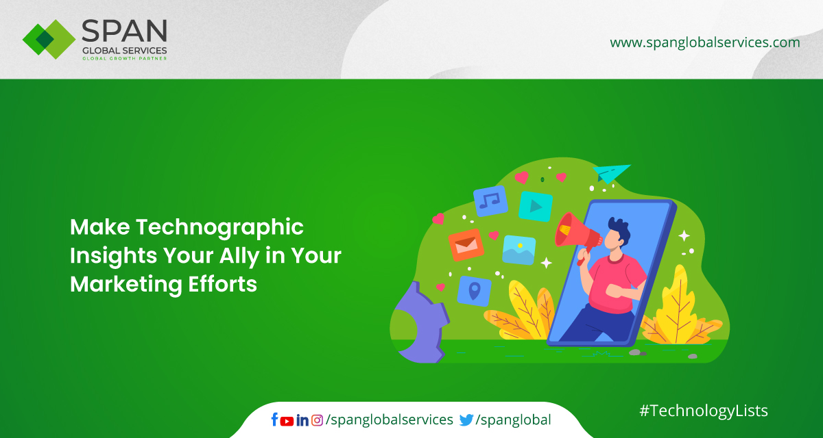 Technology adoption intelligence about your target audience helps you fine-tune your marketing efforts. This helps you pitch add-on, complementary or alternative solution to promising markets. bit.ly/3vLtRkq #TechologyLists #TechnologyData #TechnographicData #SpanGlobal