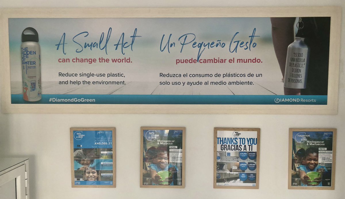 silviavalent2's tweet photo. New #sustainable #corner at #JardinesdelSol👍👍👍 #DiamondResorts #DiamondGoGreen @wearewater #smallact  #changetheworld #togetherwecan #reusable #bottle #letsmakeadeal #Sustainability #goals #ThankYou #mydiamondbottle #theglobetrotterbottle https://t.co/xhoVOm64Hf