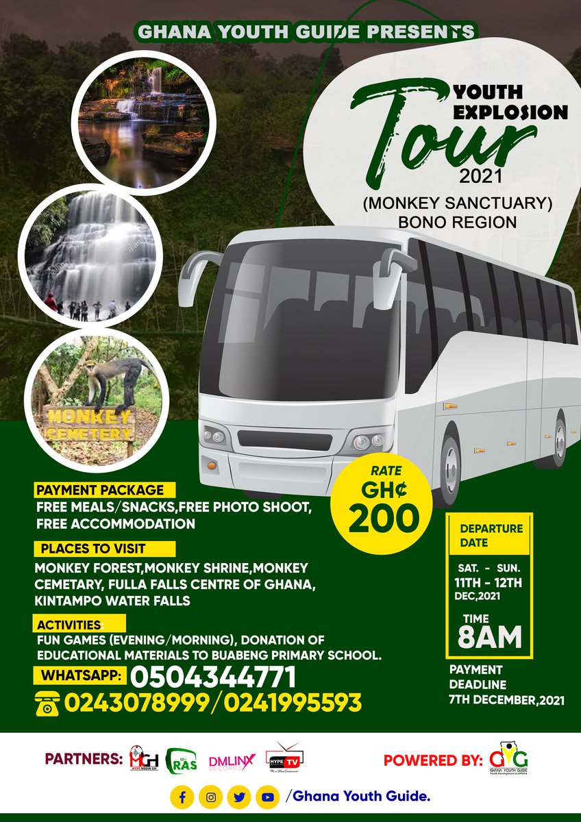 #FINALLY OUT, JOIN US AS WE EMBARK ON ANOTHER TRIP IN THE CAMP OF GHANA YOUTH GUIDE

YOU CAN ALWAYS TRUST THE PROCESS.
CALL THE NUMBERS ON THE FLYER TO REGISTER EARLY: 0241995593/0504344771