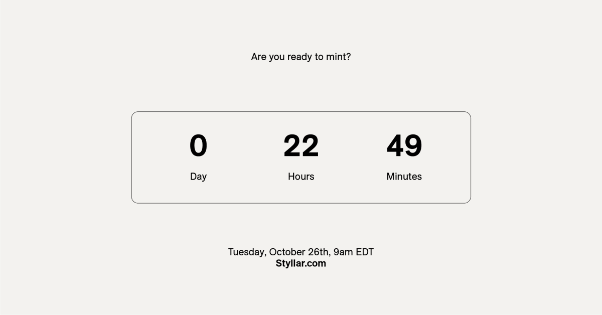 STYLLARNFT's tweet photo. Less than 24 hours before our first mint! 💯 💎

Join our Discord.
https://t.co/p0nyXccygy 

 $LUNA $UST https://t.co/OX2BU4jELs