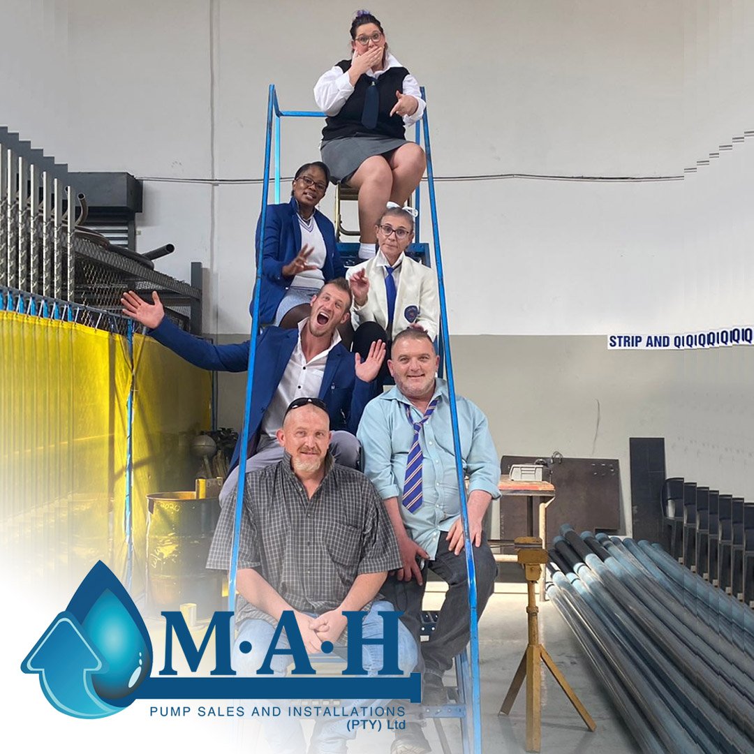 MahPump's tweet photo. We had so much fun Friday ππ
Everyone dressed in school uniform π
#GreatTeam #TeamBuilding #FUN
βοΈ +2711 396 1000
π§ admin@mah.co.za
π https://t.co/dTwDhSHKuF
#Pumps #Water #WaterPumps #WaterTanks #PumpSales #PumpInstallations #PumpMaintenance #ServiceCentre #MAH https://t.co/4y1GebTkEQ
