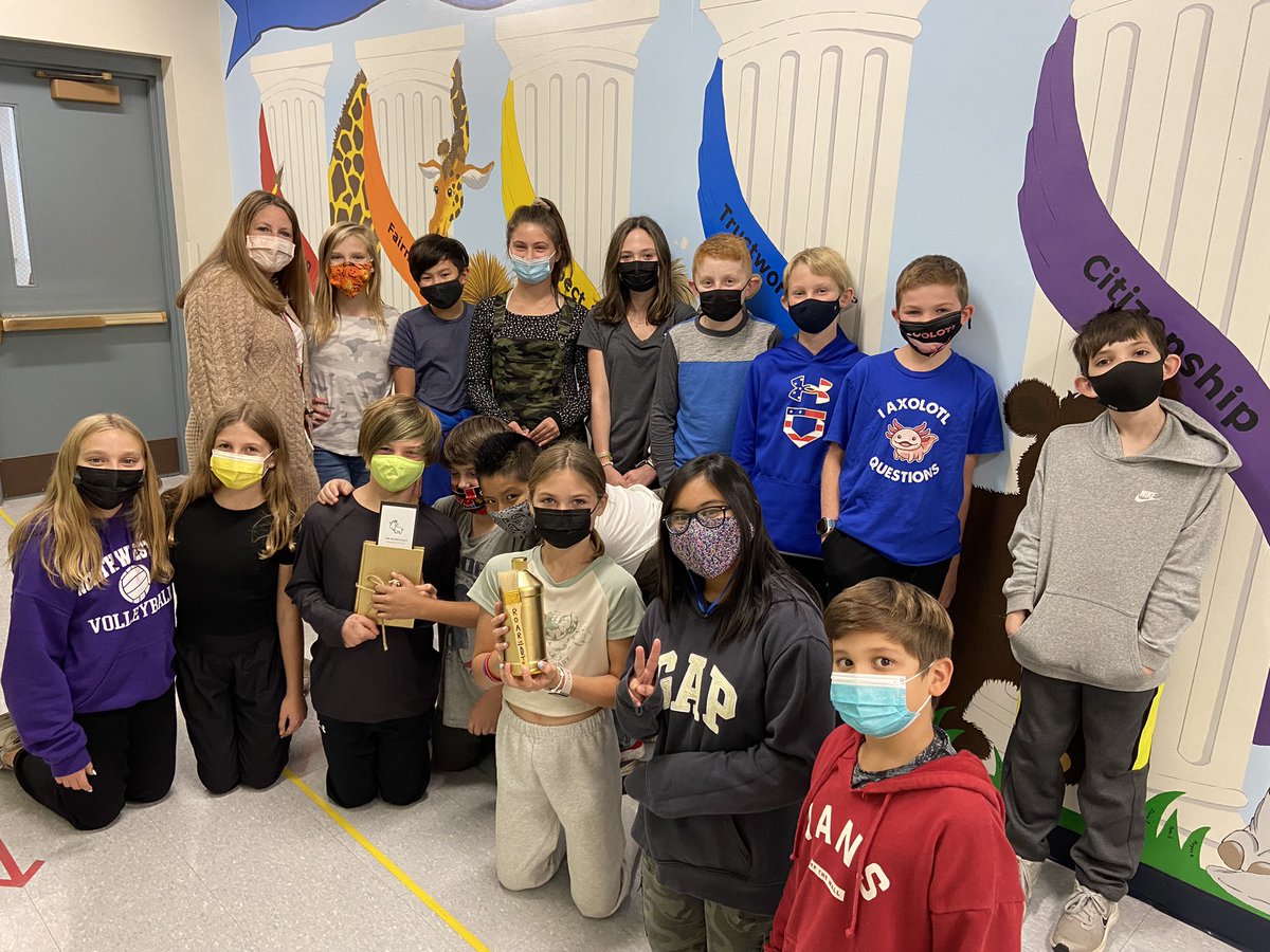 Our first PBIS assembly and our class rocked it by taking home two awards for showing expected behaviors in Art and Learning Center! Keep showing the Rockland Way 5L!! #d70raptors