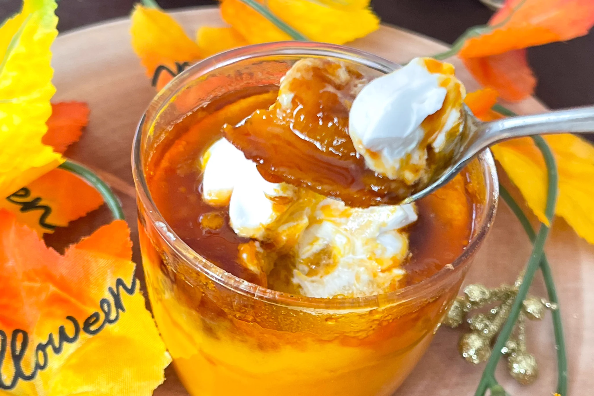 ハロウィンにおすすめ！レンジでかぼちゃプリンを作ろう！