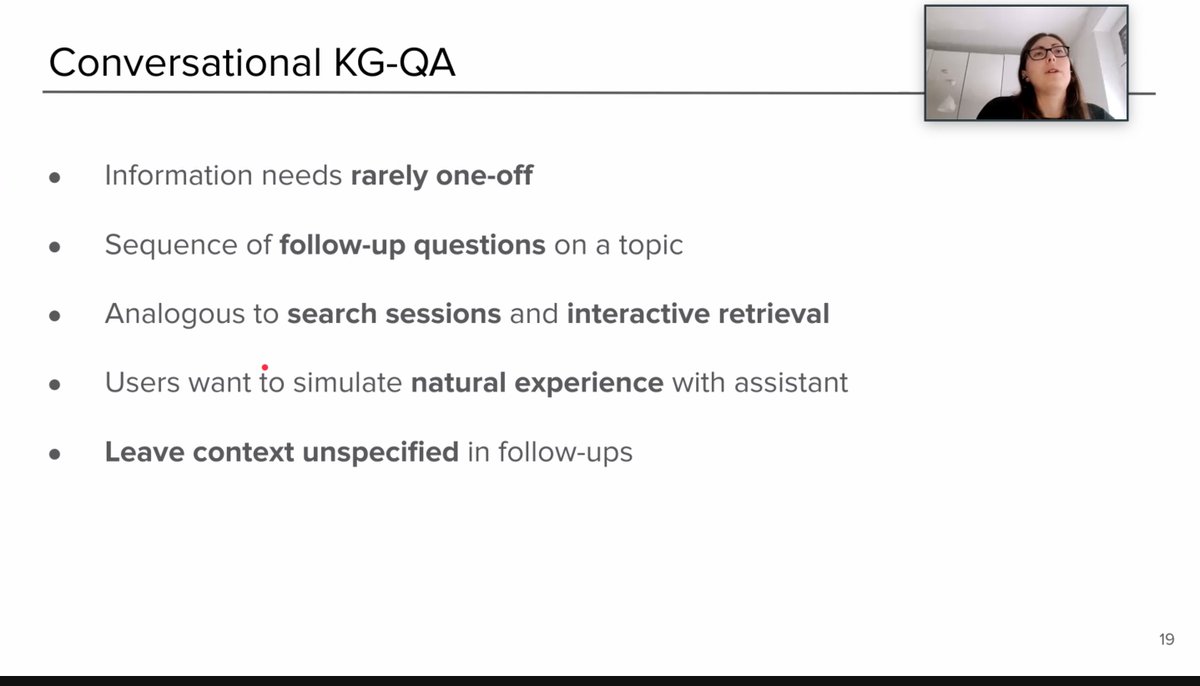 wangxieric's tweet photo. Today, for our ongoing #IRTalk series @GlasgowCS @ir_glasgow, we have Magdalena @mag_kaiser  
from Max Planck Institute for Informatics. She is presenting a talk on the question answering topic with hybrid audiences (See in pictures). Event detail at https://t.co/kiDXka2dg0. https://t.co/0LyIjNMThI