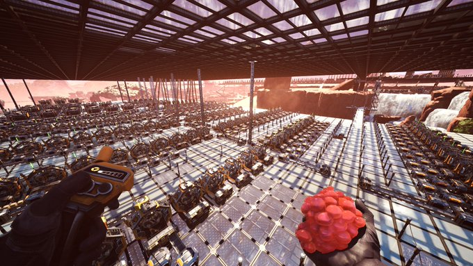 ãµãã£ã¹ãã¡ã¯ããªãŒãææ¥ã¢ããããŒããšã®ããšã§ã9æãããã£ãŠããå·¥å Žå»ºç¯ãçµäºã§ã!
çç£ãããã®ãçŽåããŠã¯ãŒãã³ã«å€ããããšã§é
åãè²·ããã®ã§ãããäžã€ã ã1000ã¯ãŒãã³ã£ãŠãããã°ãé¡é¢ã®é
åããã£ãŠ
é 匵ã£ããã©800ããããéçã ã£ã
ãã®ããŠããŠãæã£ãŠãã¥ãŒã²ãŒã ã !