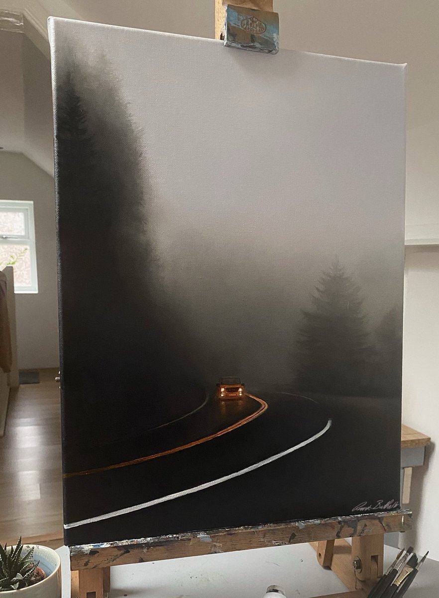‘So Alone’ 
Oil painting on canvas