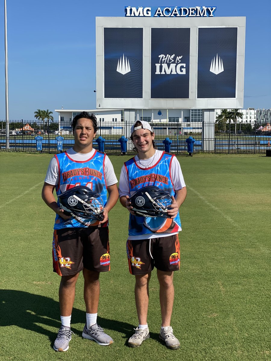 SLUHLacrosse's tweet photo. Nick and Cullen down in Orlando previous week with Brady's Bunch. Squad placed second. https://t.co/bTVUY8virr