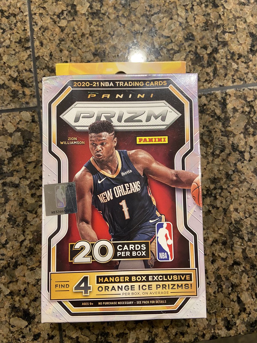 SRRHazy's tweet photo. @FastBreakCards sheeesh. I tipped a small amount to show my appreciation for what @FastBreakCards has been doing and he sent me a prizm Hanger. I will show the pulls after work. #generosityovergreed https://t.co/Zfx7Qjuuqa