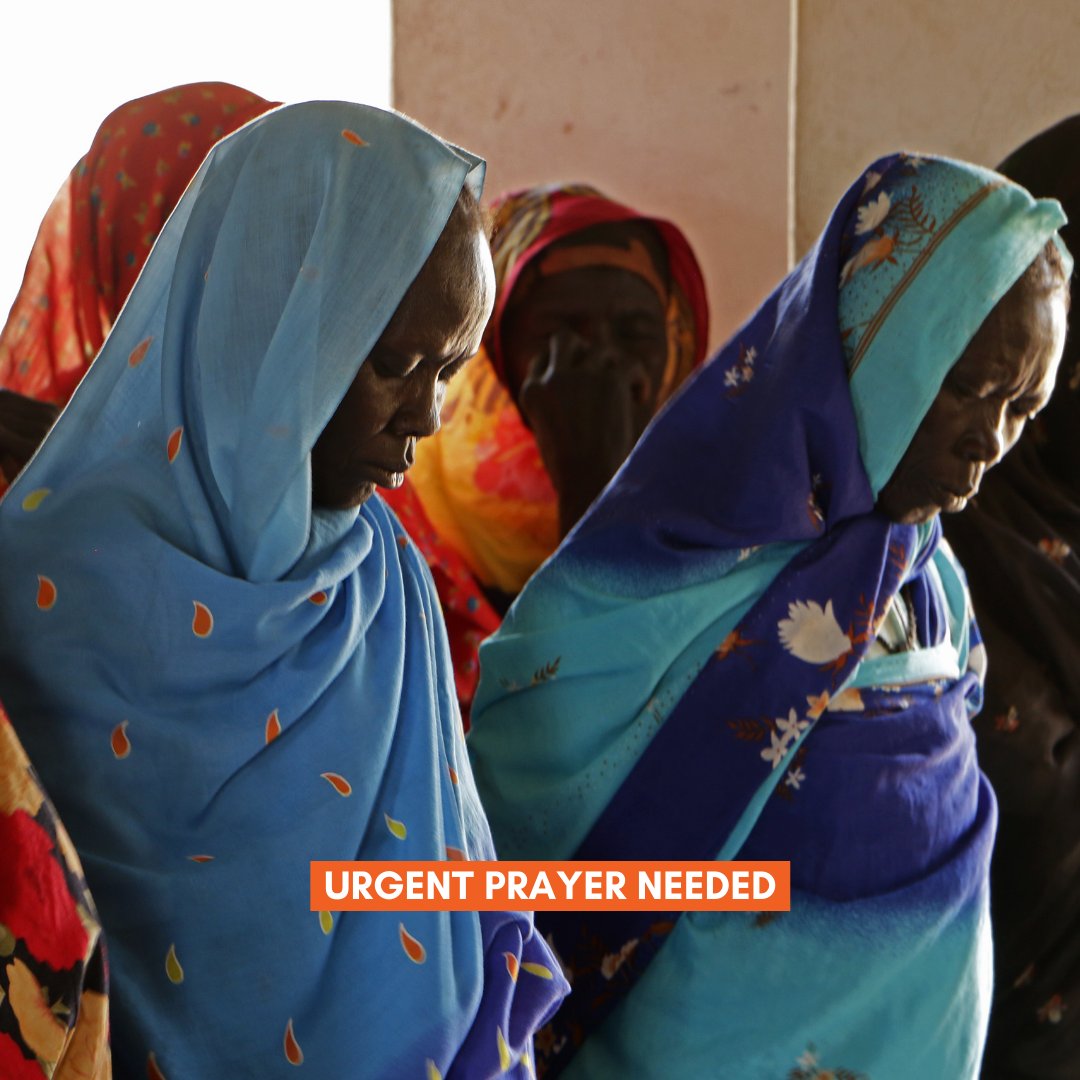 Friends, we have an urgent #prayer request out of #Sudan. Reports have emerged that armed men have arrested several government leaders out of their homes. 

Two years ago, a corrupt dictatorship was ousted in Sudan. Since then, the situation has slowly improved for Christians.
1/